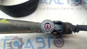 Driver's seat belt with tensioner Volkswagen ID.4 21-22 black, with pyropatron, fired