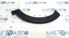 Left trunk lid hinge trim for Audi A4 B9 17-25 black, scratched