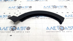 Left trunk lid hinge trim for Audi A4 B9 17-25 black, scratched
