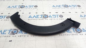 Right trunk lid hinge trim for Audi A4 B9 17-25 black, scratched