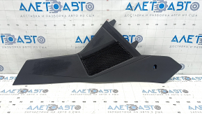 Right side center console trim for VW Tiguan 18-24, black, scratches