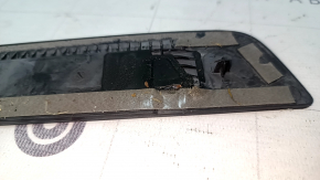 Audi A4 B9 17-25 S-Line outer front right door sill trim with backlight, scratches, torn backlight cable