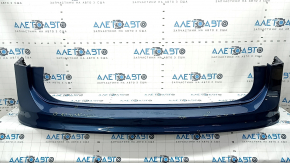 Rear bumper bare upper part VW Tiguan 18-24 blue LD5L, scratches