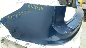 Rear bumper bare upper part VW Tiguan 18-24 blue LD5L, scratches