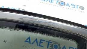 Rear left window, blind glass, VW Tiguan 18-24, tinted, chrome, worn chrome