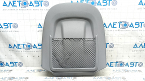Driver's seat cover, rear, Audi A4 B9 17-25, gray, worn