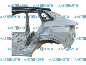 Quarter wing rear left Volkswagen ID.4 21-22 gray LA7C, on the body, wrinkled