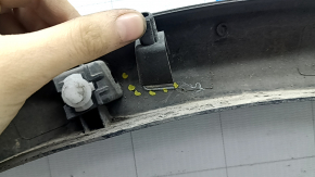Rear right fender arch trim for VW Tiguan 18-24 R-Line, structure, broken fasteners, broken fastener, scratches