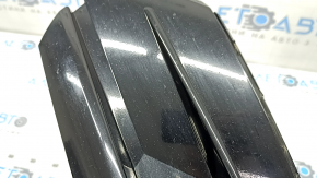 Right lower grille of the front bumper of a VW Tiguan 18-21, gloss black, for parking sensors, R-Line, sand, broken fasteners