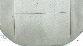 Driver's seat cushion upholstery for a VW Tiguan 18-21, gray leather, heated, dry-cleanable