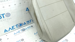 Driver's seat cushion upholstery for a VW Tiguan 18-21, gray leather, heated, dry-cleanable