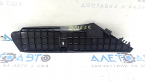 Front right center console trim for Audi A4 B9 17-25, black, without cap