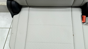 Rear seats, 3rd row, VW Tiguan 18-21, gray leather, dry-cleanable