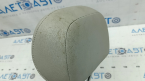 Rear left headrest for VW Tiguan 19-21, gray, leather, dry-cleanable