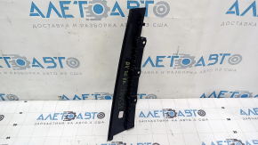 Audi A4 B9 17-25 front right rear side door trim, glossy black, scratches