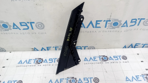 Rear left side door trim for Audi A4 B9 17-25, gloss black, scratches