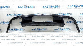 Rear bumper lip for VW Tiguan 18-21 for parking sensors, glossy black, dented, worn