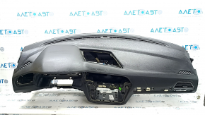 VW Tiguan 18-24 black, worn, rusty dashboard panel with airbag