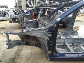 Front left quarter panel for Mazda CX-5 17-24 on the body, blue