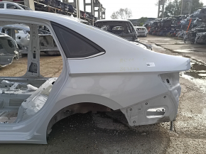 Rear left quarter wing for a 19-24 VW Jetta, silver