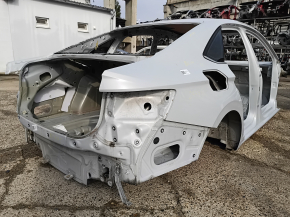 Rear right quarter wing for a 19-24 VW Jetta, silver