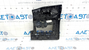 Black dashboard trim for the driver's knees of the VW Tiguan 18-24