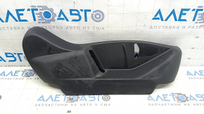 Isofix tie-down pad for the rear seats of the 2nd row of the VW Tiguan 18-24, black
