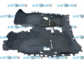 Audi A4 B9 20-25 grey floor covering, ready to clean