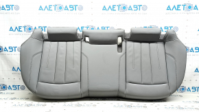 Audi A4 B9 20-25 rear seat cushion, grey leather, needs cleaning, scratches