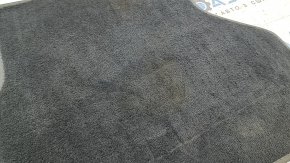 Rear left interior mat for Audi A4 B9 20-25, cloth, gray, dry-cleanable