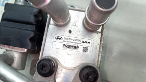 Kia EV6 22-24 AWD A/C system cooler assembly with valves and pipes
