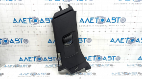 Left front rear pillar trim Volvo XC90 16-23 black, under the air duct, worn
