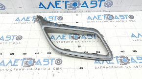 Right muffler trim for VW Tiguan 18-21, chrome, scratches