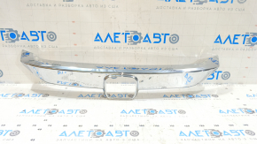 Radiator grille molding central Honda Civic X FC 16-18 chrome