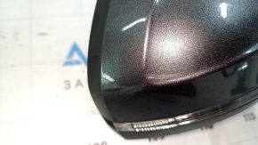 Right side mirror assembly for Audi A4 B9 20-25, 13 pins, graphite, turn signal, heated, auto-dimming, memory, BSM, scratches