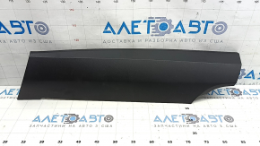 Volvo XC90 16-23 black lower left rear pillar trim, broken mount, scratches