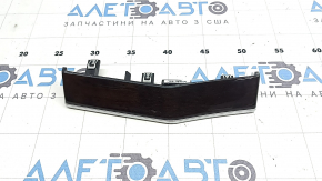 Left front panel trim for Volvo XC90 16-23, wood-like, glossy, backlit, scratches