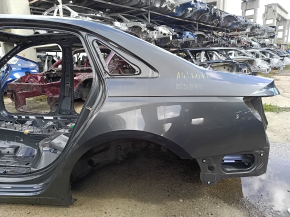 Quarter wing rear left Audi A4 B9 17-20 on the body, graphite, bumpers