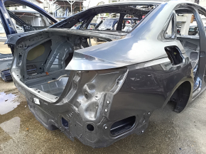 Quarter wing rear right Audi A4 B9 17-25 on the body, graphite