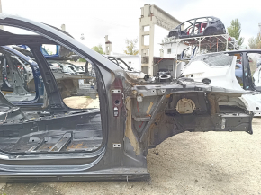 Front right quarter panel for Audi A4 B9 17-20 on the body, graphite