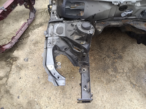 Front right quarter panel for Audi A4 B9 17-20 on the body, graphite