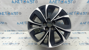 Wheel rim R19 x 7J ET45 Mazda CX-5 22-25 black with chrome, type 2, light curb
