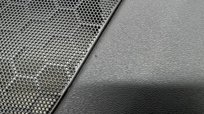 Door trim panel rear left Volvo XC90 16-23 black leather, wood insert, without curtain, scratches, tears