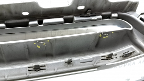 Ford Escape MK3 2017-2019 grille, gray, with chrome, with emblem, sand, scratches on the emblem, paint spraying, broken guides