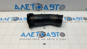 Right lower intercooler pipe for Audi Q8 19-25 3.0T MHEV, second to turbo, plastic