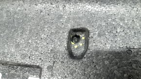 The front bumper absorber of the Volvo XC90 16-23 is broken and dented.