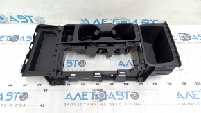 Ford Escape MK3 17-19 center console trim with cup holders, black, scratches