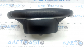 Volvo XC90 16-23 black leather steering wheel, no heating or paddle shifters, scratches