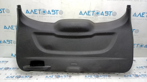 Lower tailgate trim for Ford Escape MK3 2017-2019, black, with handle, scratches, broken fasteners
