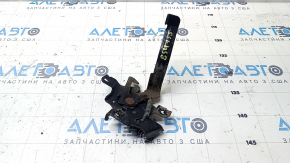 The hood lock on a Toyota Prius V 12-17 is rusty.